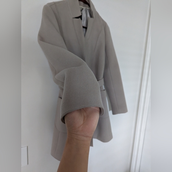 Banana Republic Double Faced Wool Tie Coat - Picture 2 of 6